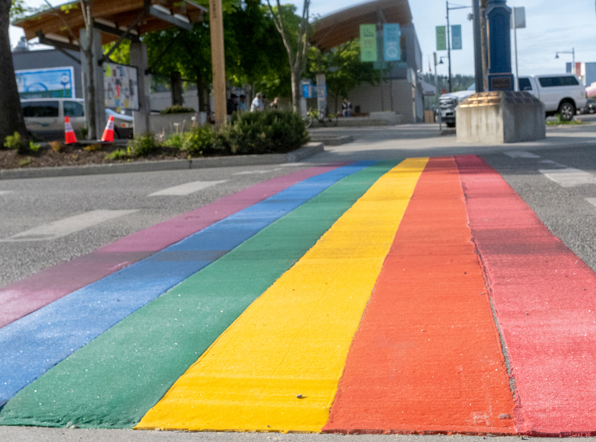 Rainbow Sidewalk